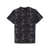 Status Quo Boy's Leaf Print Regular Fit T-Shirt